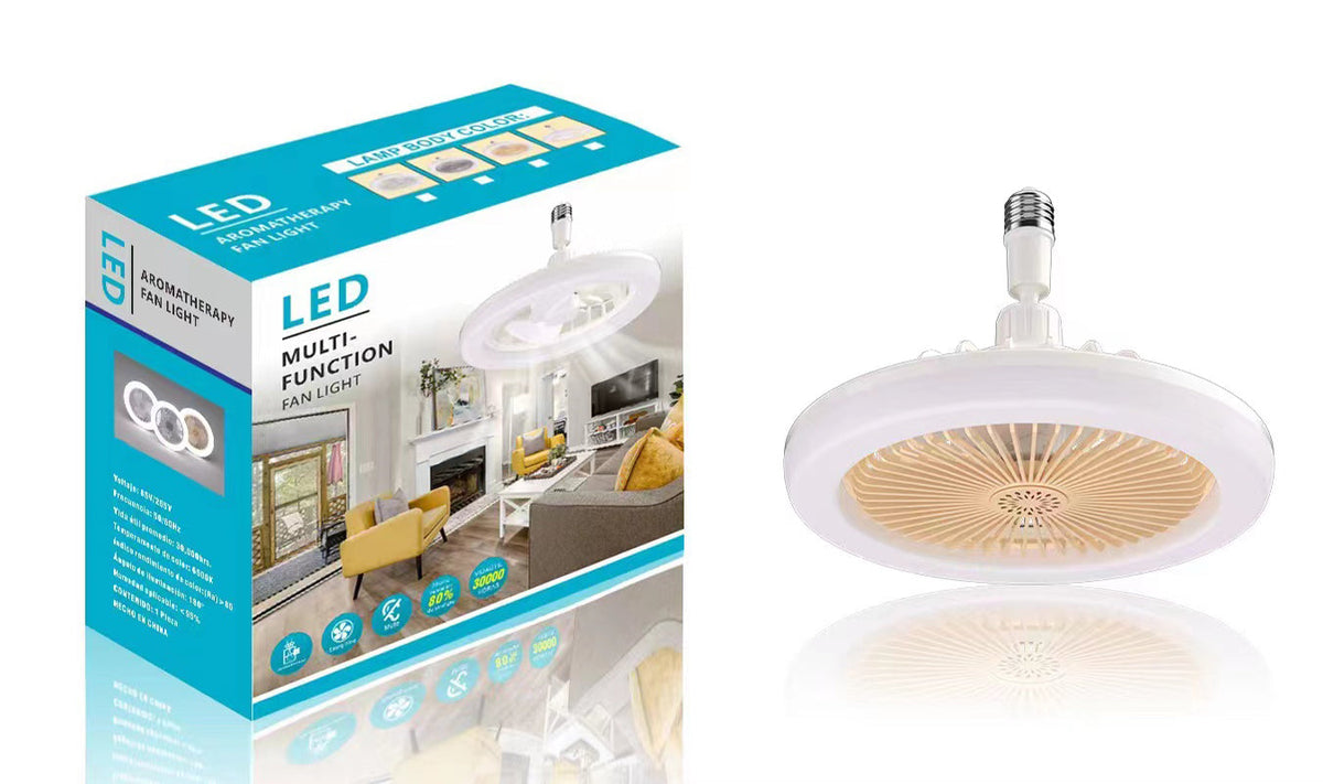 3u1 ventilator + LED lampa + aromaterapija