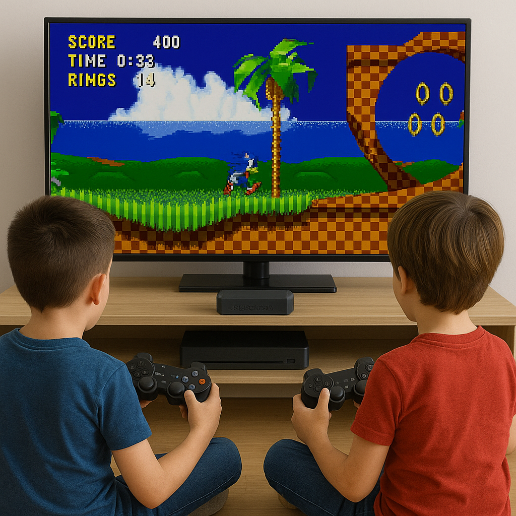 4K Ultra Gamestick Sa 2 Džojstika i 10.000 Igrica