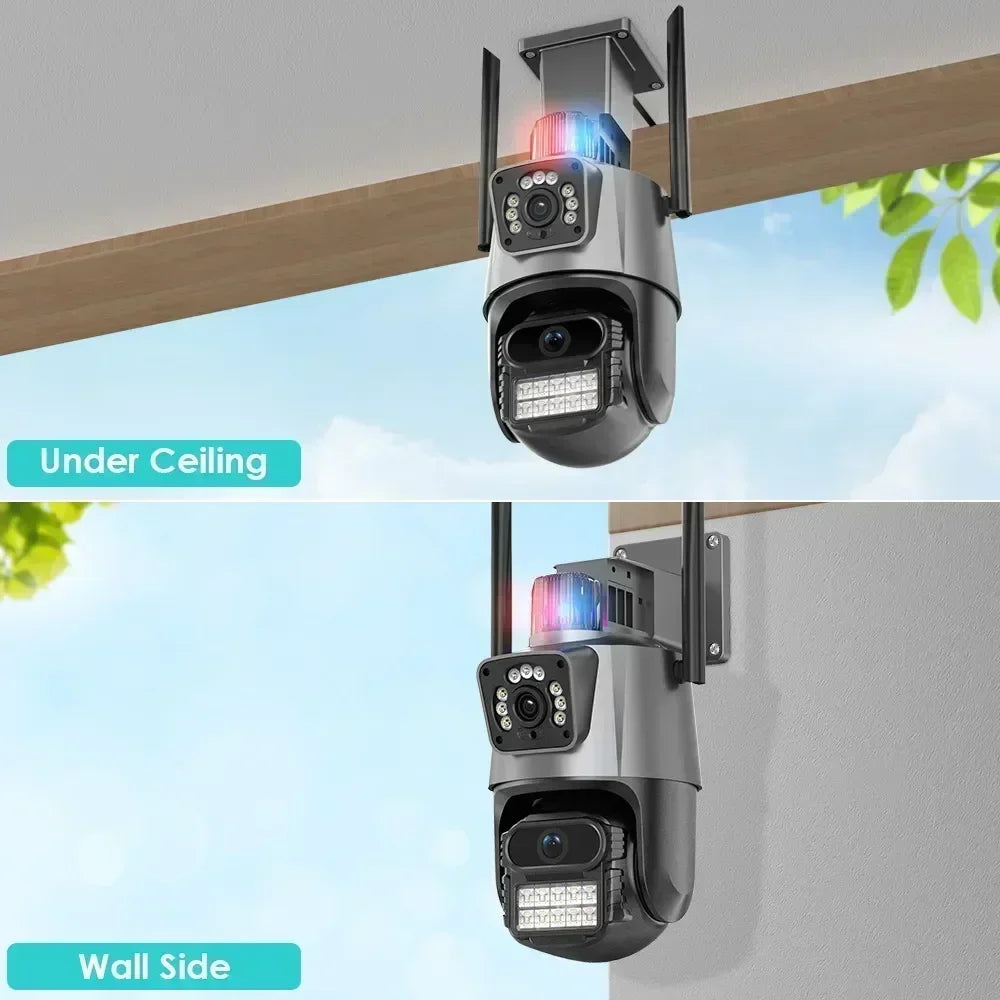 Sigurnosna Dual kamera za video nadzor sa AI detekcijom i noćnim senzorom