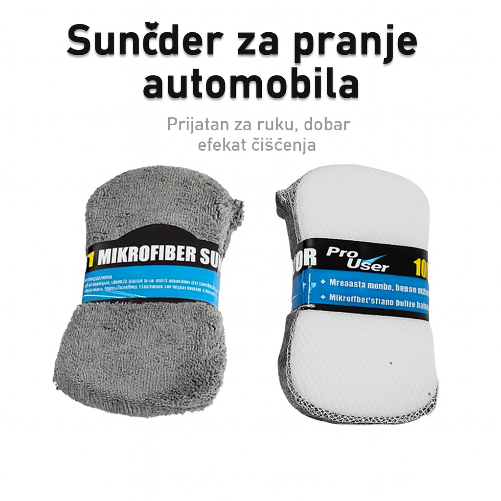 9 Mikrofiber alata za čišćenje Automobila