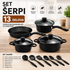 Set šerpi od 13 delova