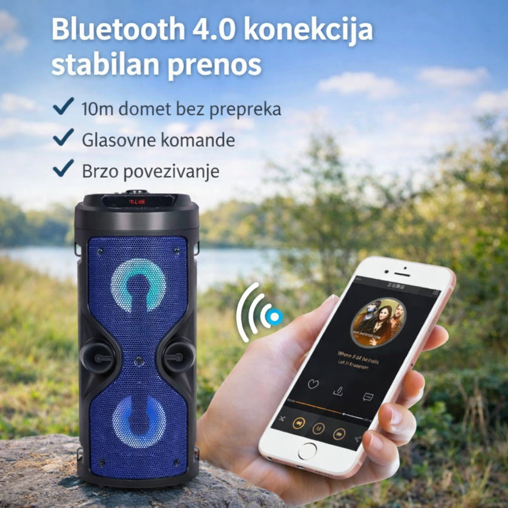 Bluetooth Zvučnik zqs 4209
