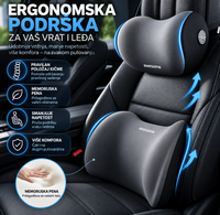 Ergonomski Jastuci za Automobil
