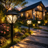 LED Solarna baštenska svetla IP44,  Leural (6 kom)