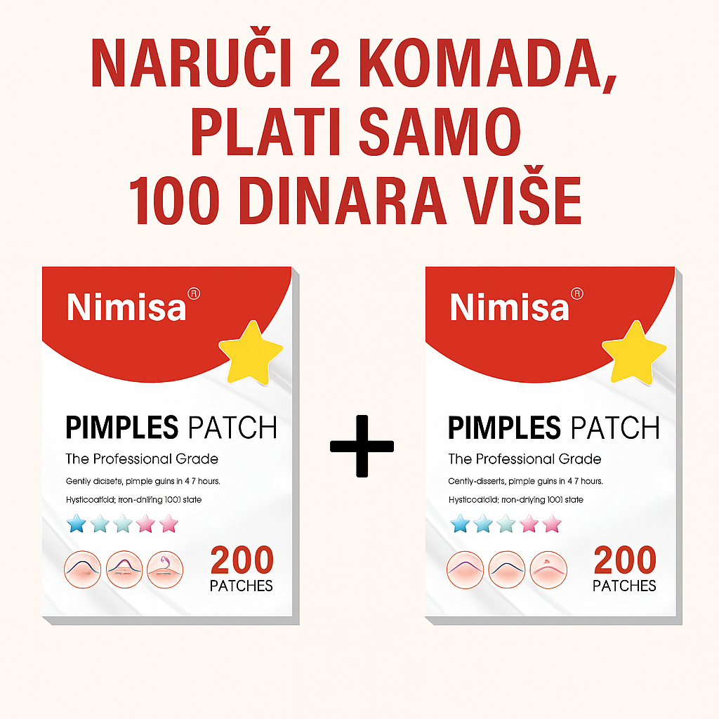 Nimisa Pimple Patch – Profesionalni flasteri protiv akni