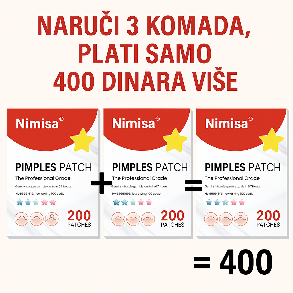 Nimisa Pimple Patch – Profesionalni flasteri protiv akni