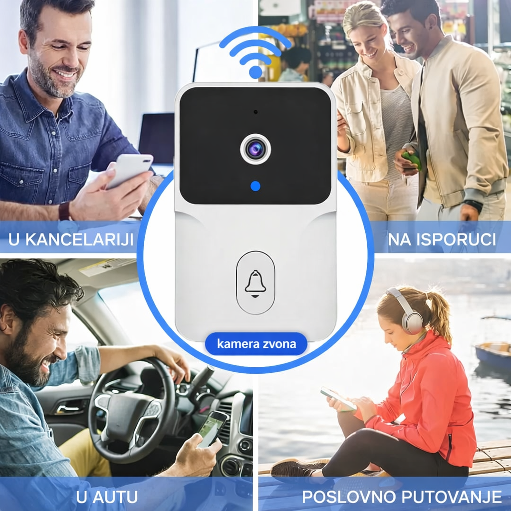 Pametno Bežično Zvono Interfon- Povezivanje Aplikacije