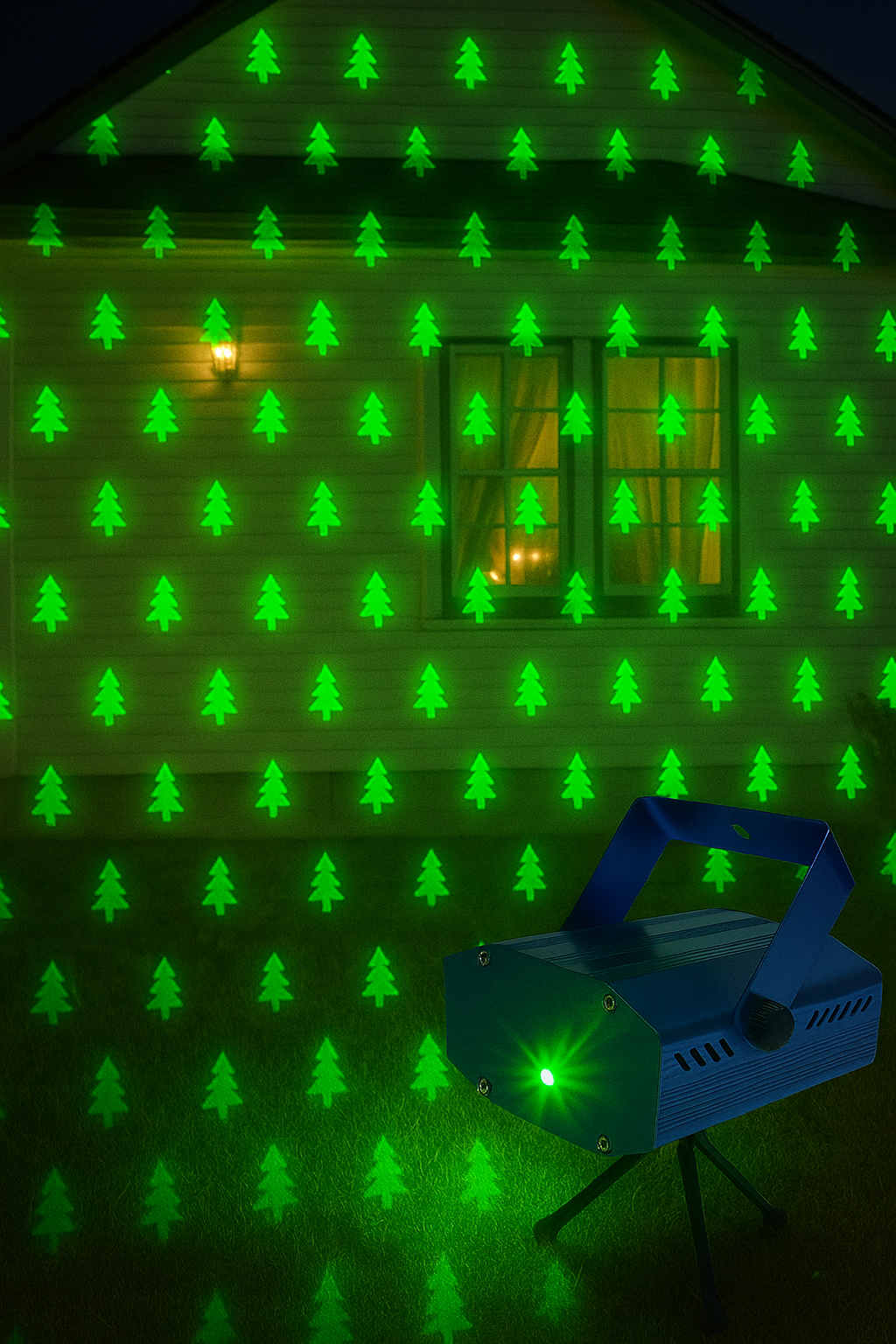 Zeleni Laser Projektor - Novogodišnji