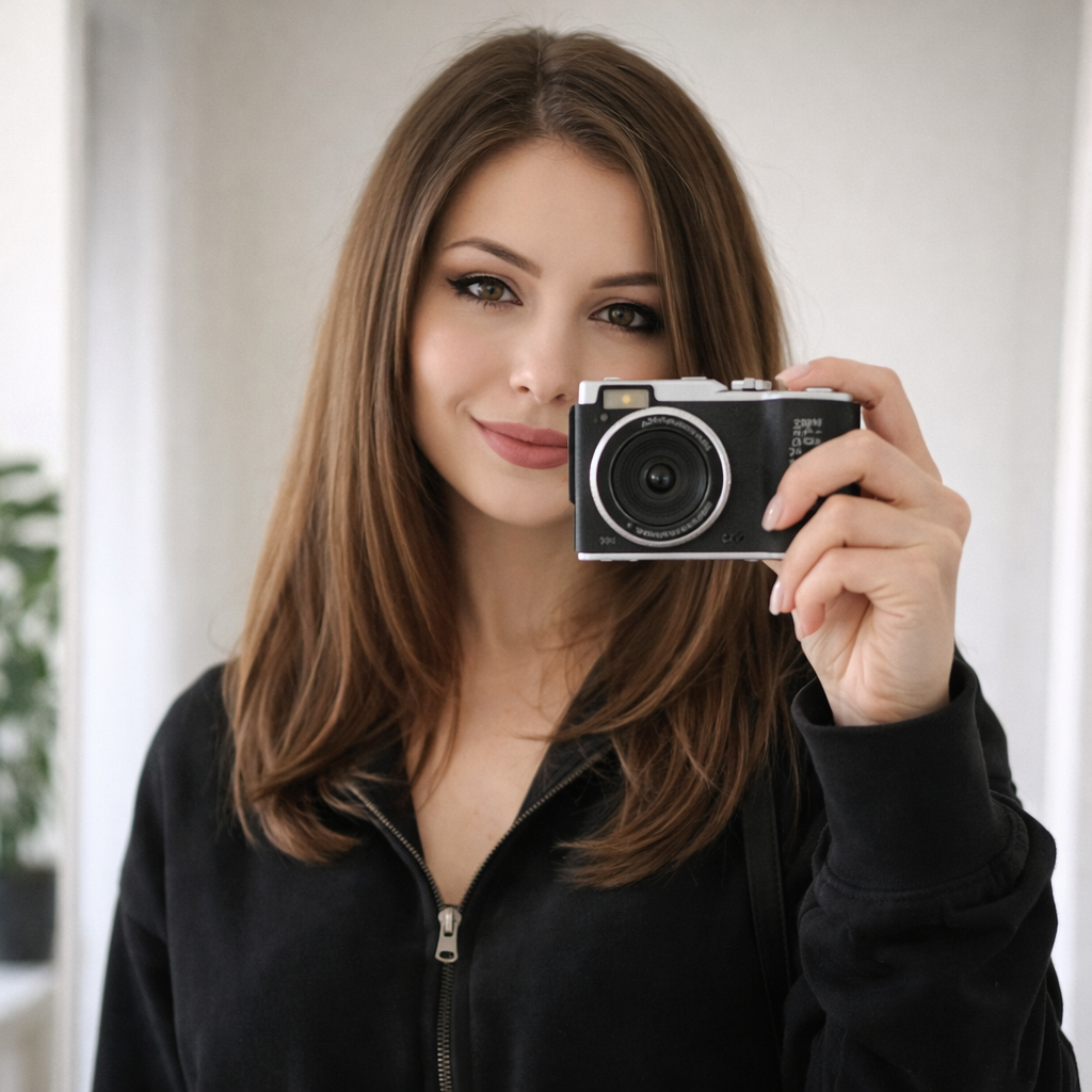 Digitalni retro fotoaparat iz 2000ih