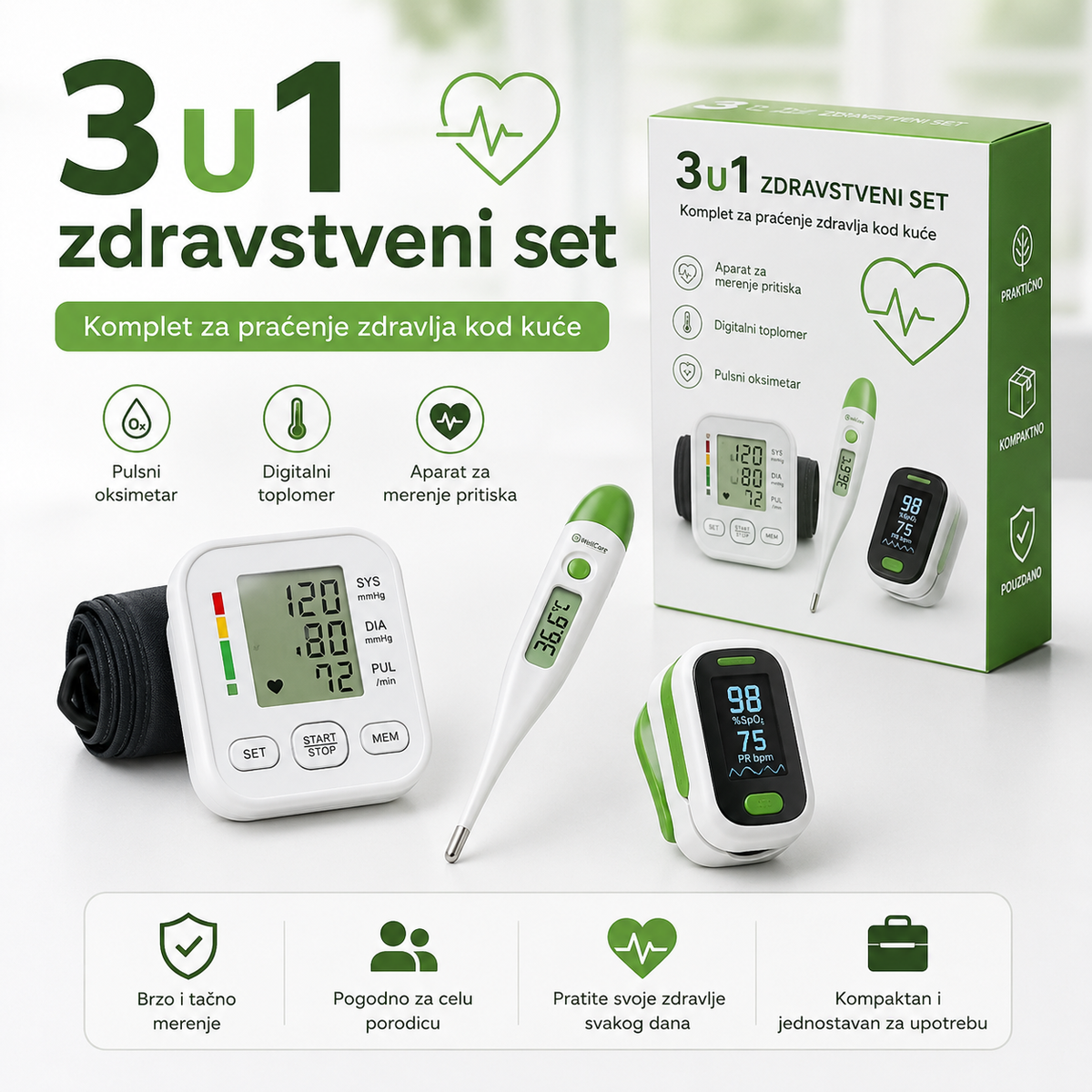 3u1 Zdravstveni Set