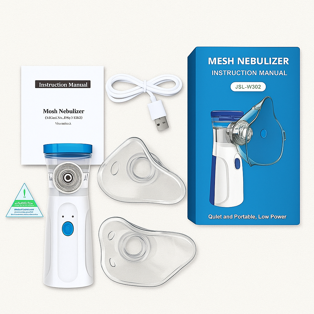 Ultrazvučni inhalator za celu porodicu – Mesh tehnologija