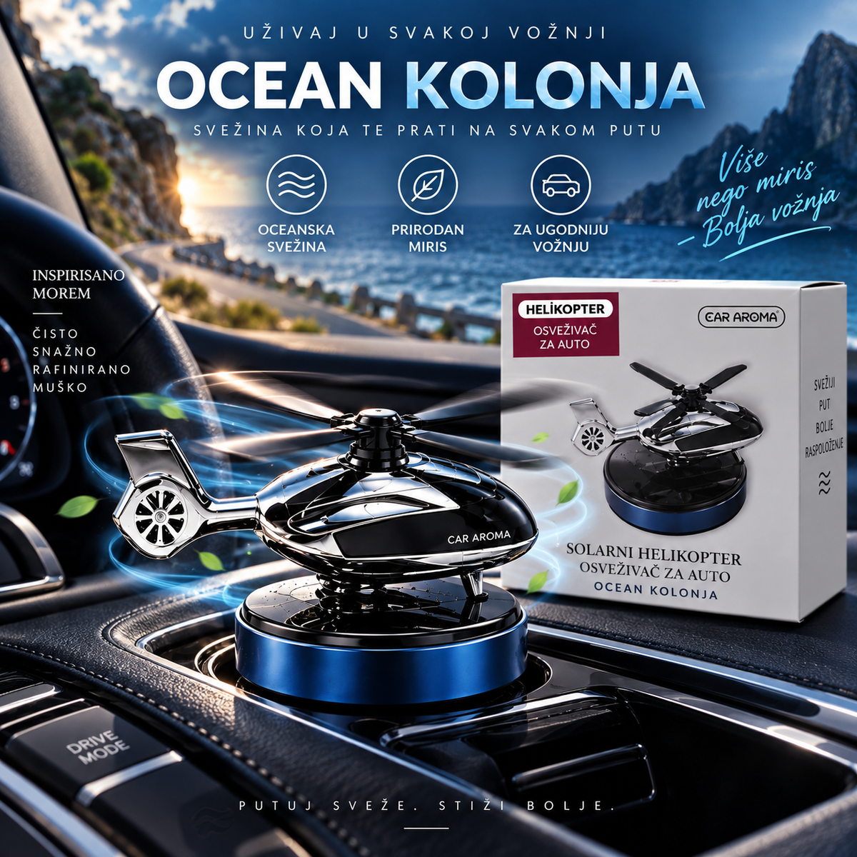 Solarni Helihopter - Okean