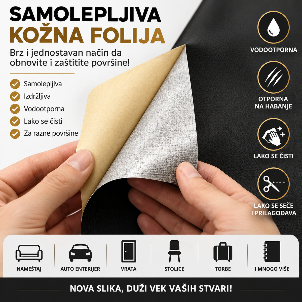 Samolepljivi Flaster za Kožu