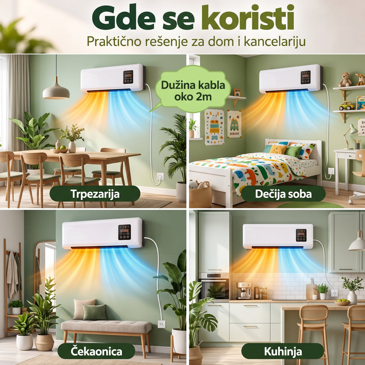 2u1 Klima i Grejalica (Garancija)