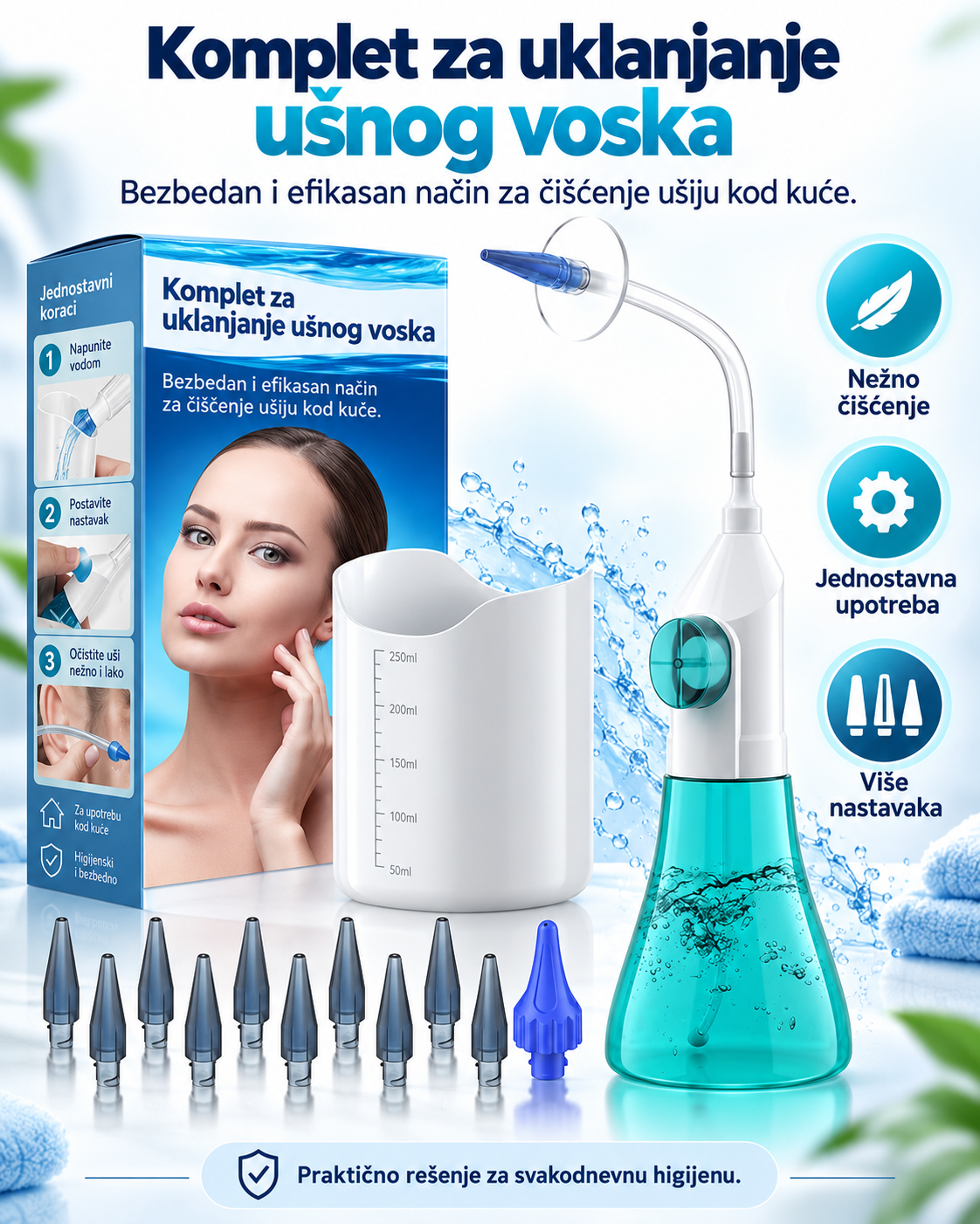 Ear Wax set za uklanjanje