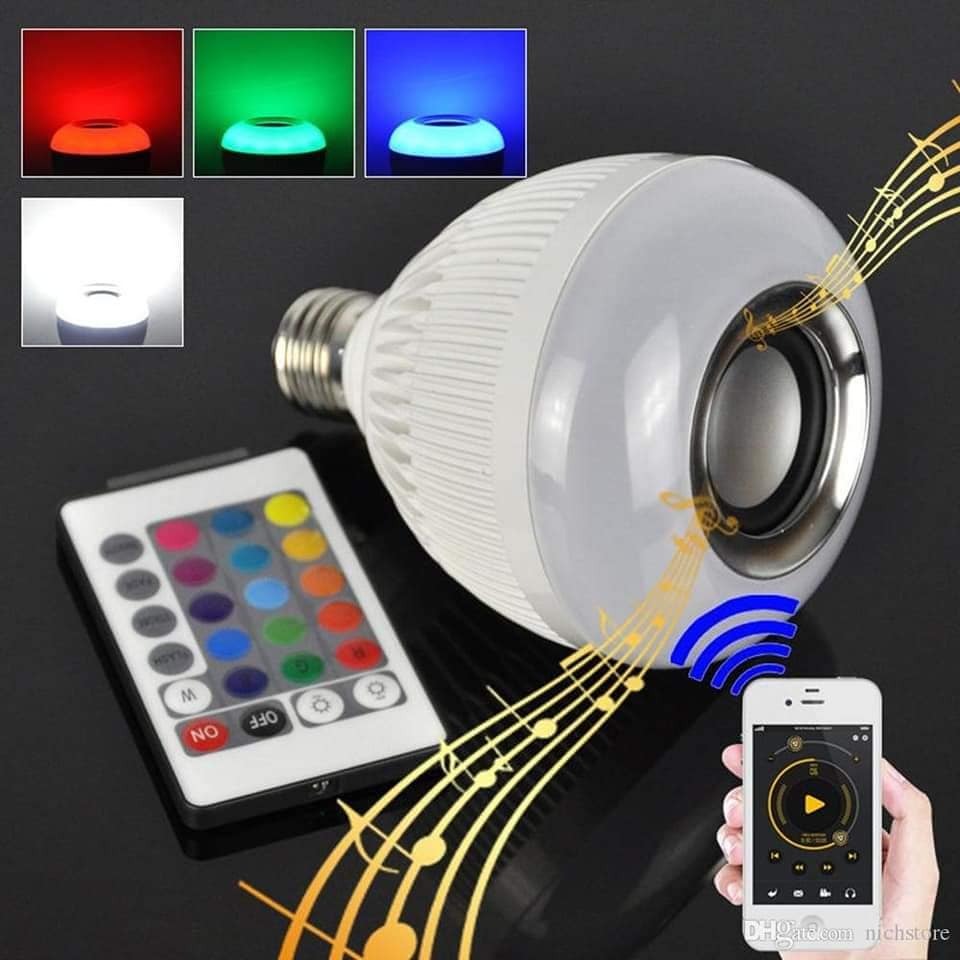 Muzička Sijalica sa Daljinskim RGB