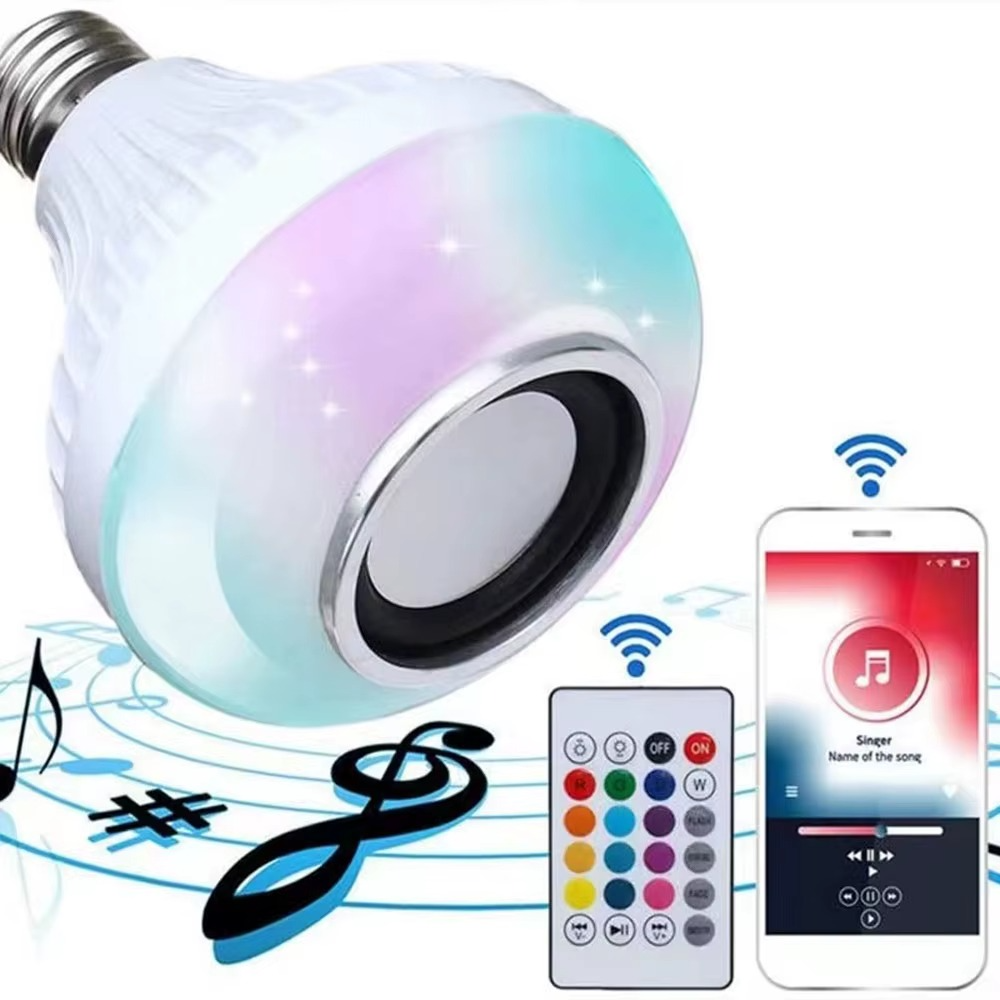 Muzička Sijalica sa Daljinskim RGB