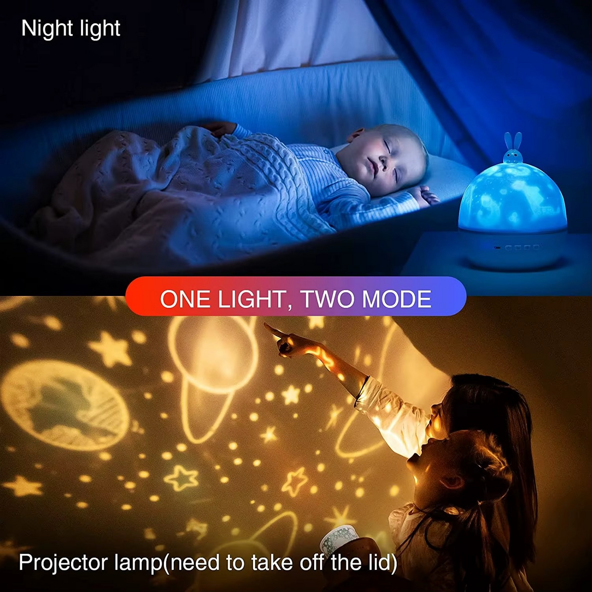 Projektor zeka sa Raznim Motivima