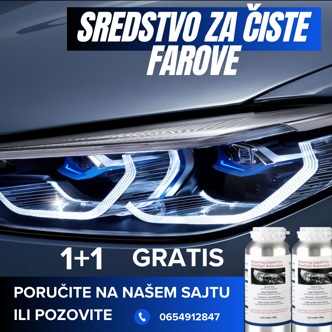 Sredstvo za poliranje farova – 400ML