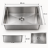 Dimenzije INOX sudopere 68 × 45 × 22 cm