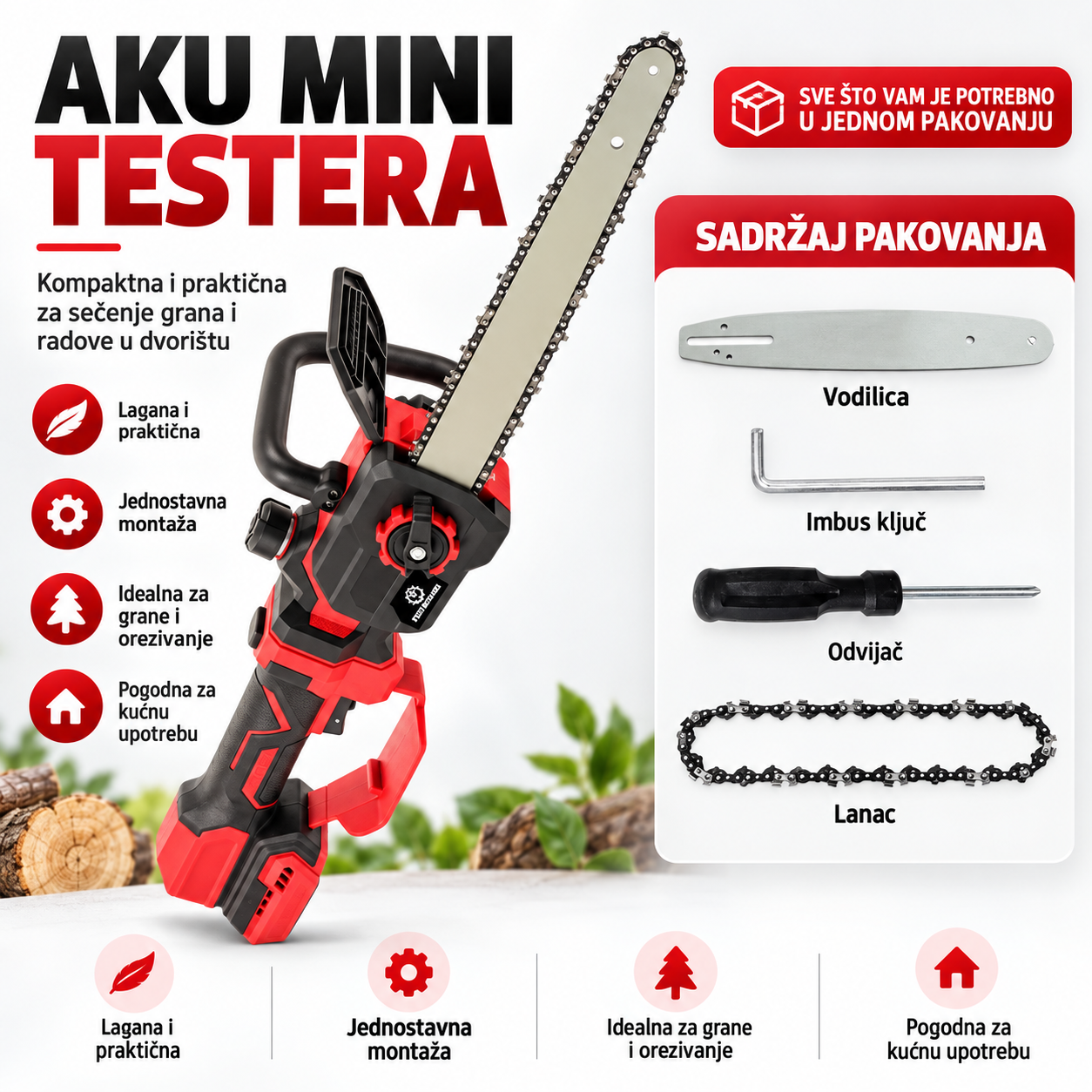 AKU- Teleskopska Testera