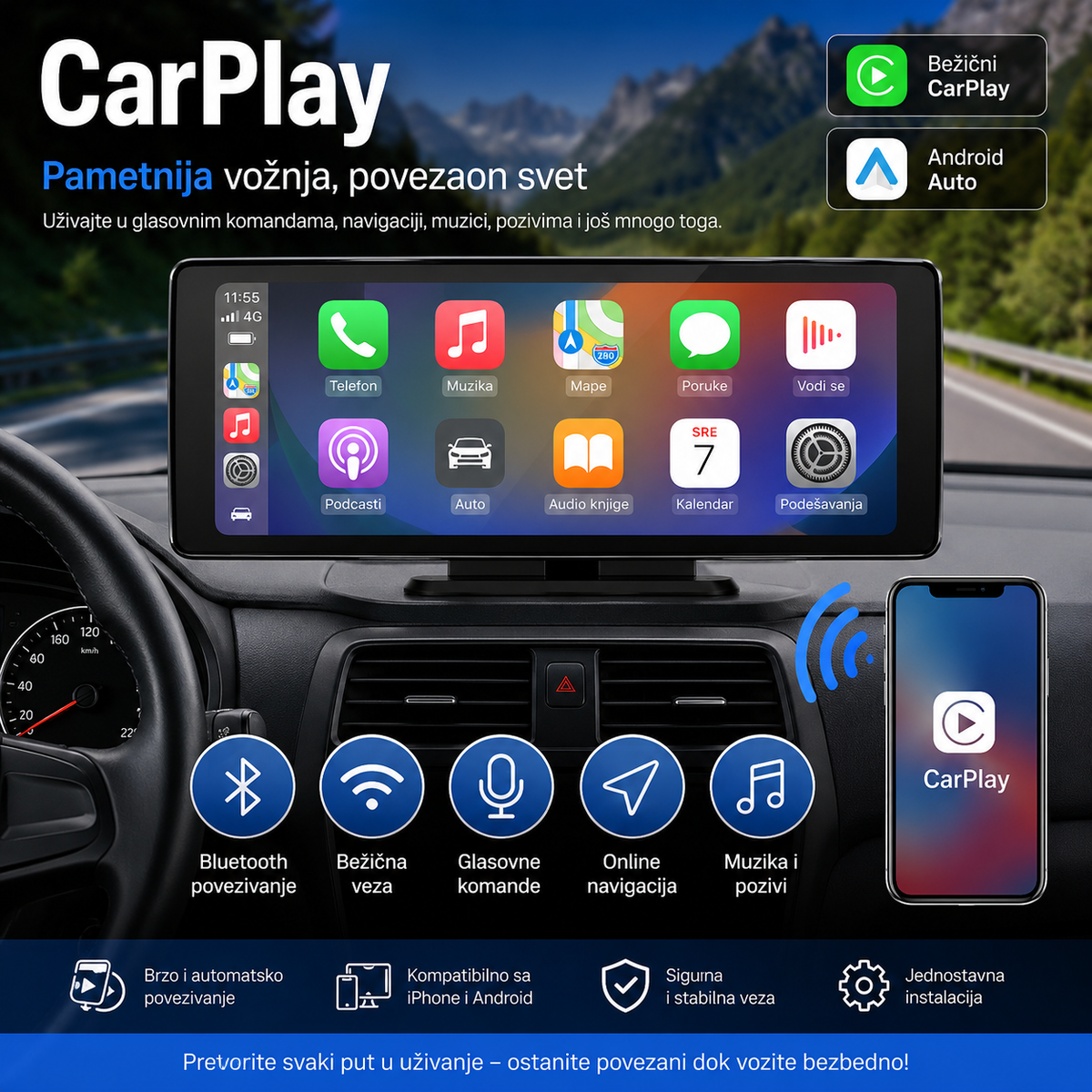 Bežični Android Auto 10.26