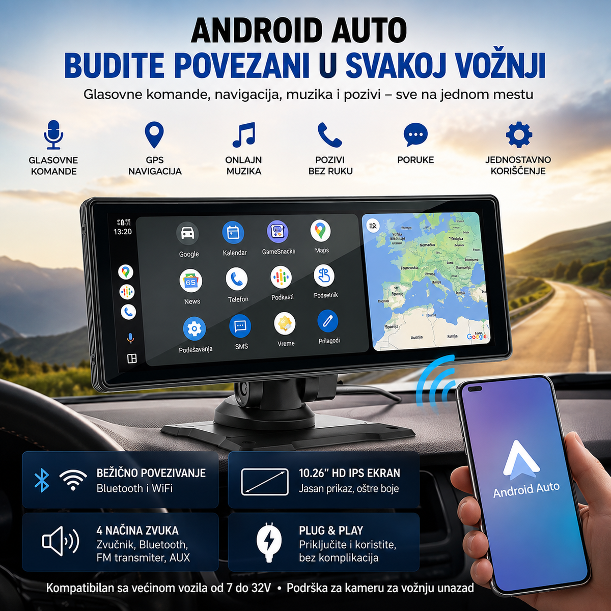 Bežični Android Auto 10.26