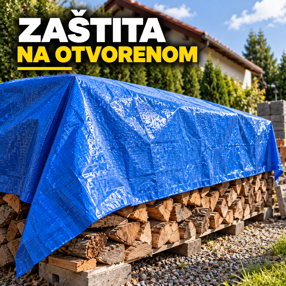 Višenamenska Vodootporna Zaštitna Cerada