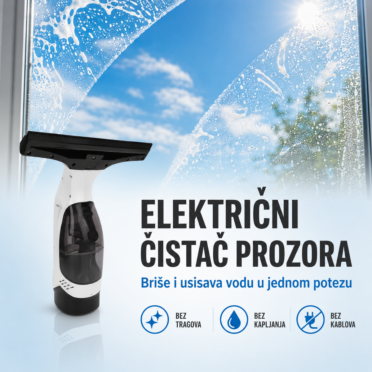 Čistač-Usisivač prozora