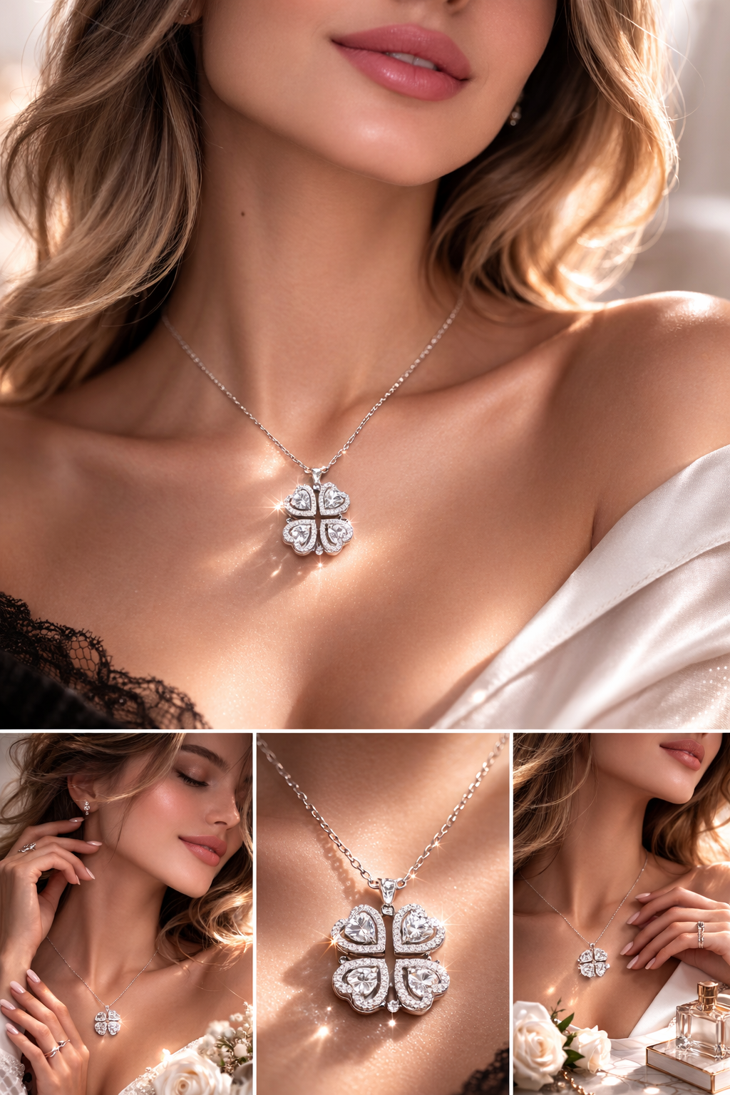 Ogrlica Detelina od Srebra - kolekcija