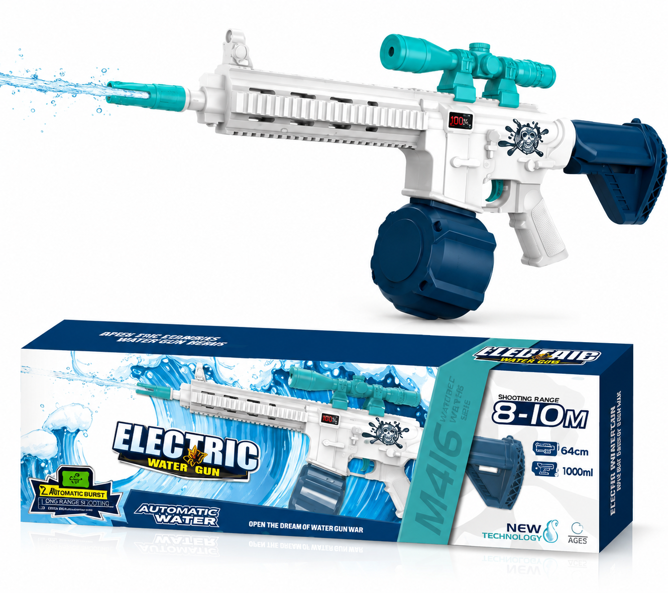 Električna puška na vodu - M416