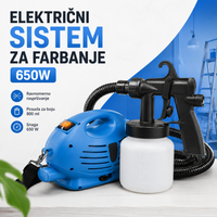 Električni raspršivač za farbanje