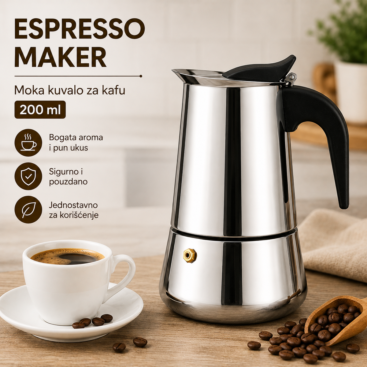 Espresso kuvalo za kafu