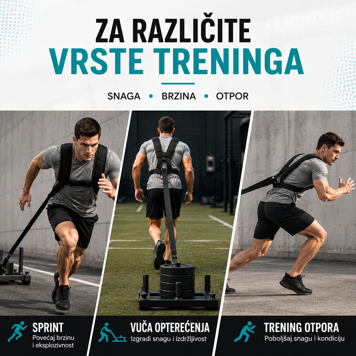 Fitness pojas za trening otpora