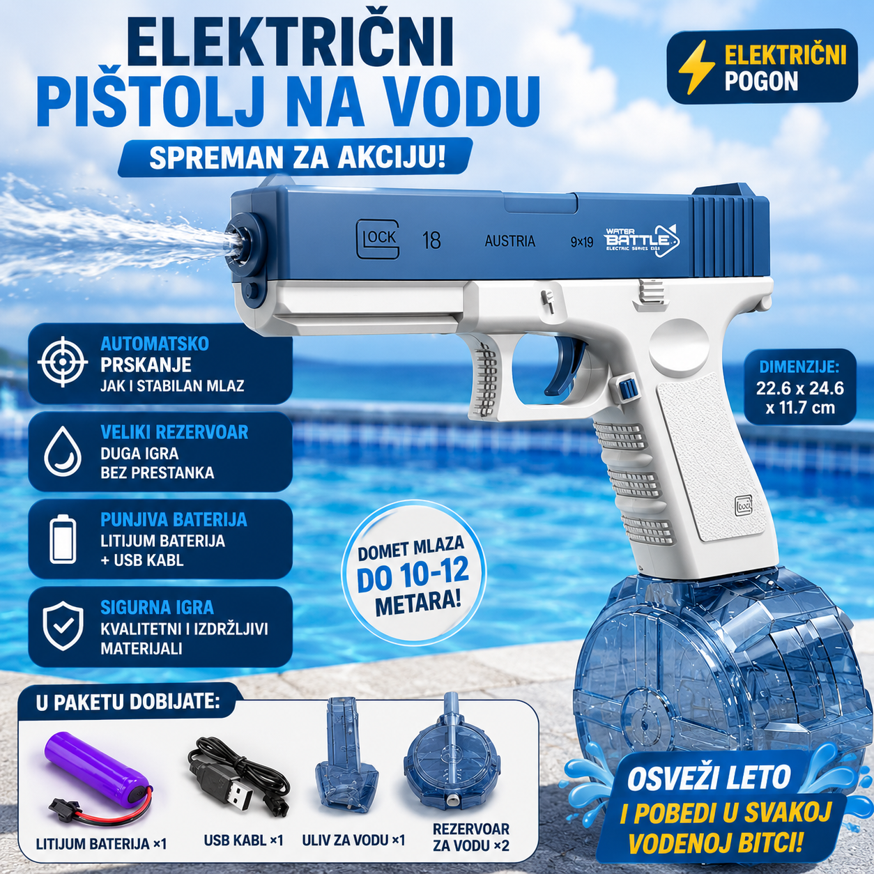 Glock na vodu