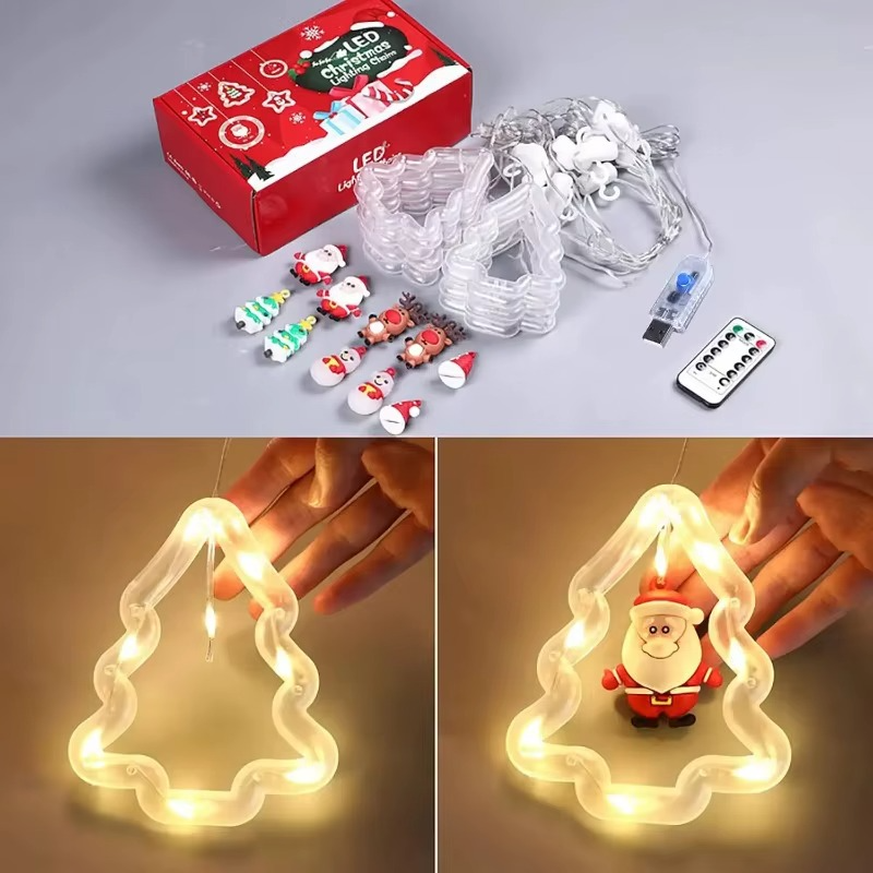 LED božićna zavesa