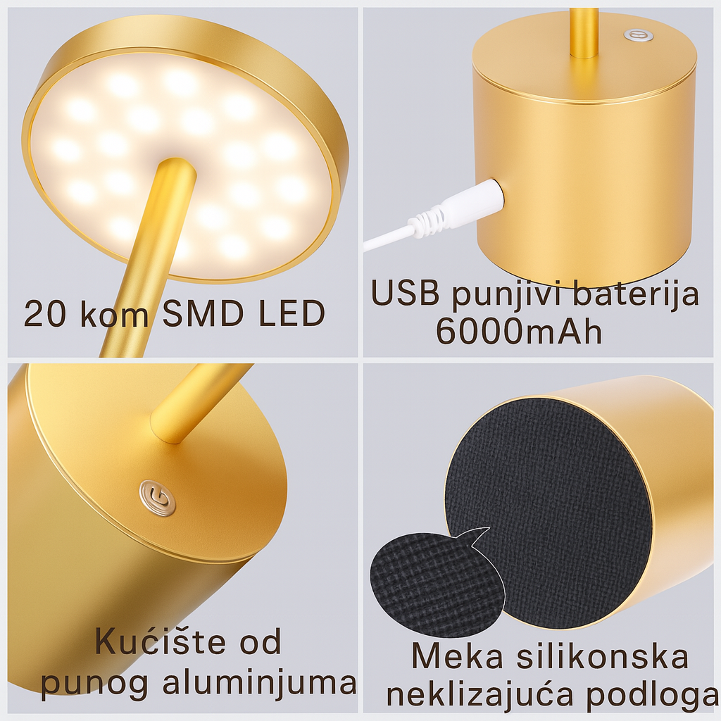 LED prenosiva lampa