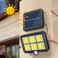 LED Reflektor sa Solarnim Panelom 120 dioda