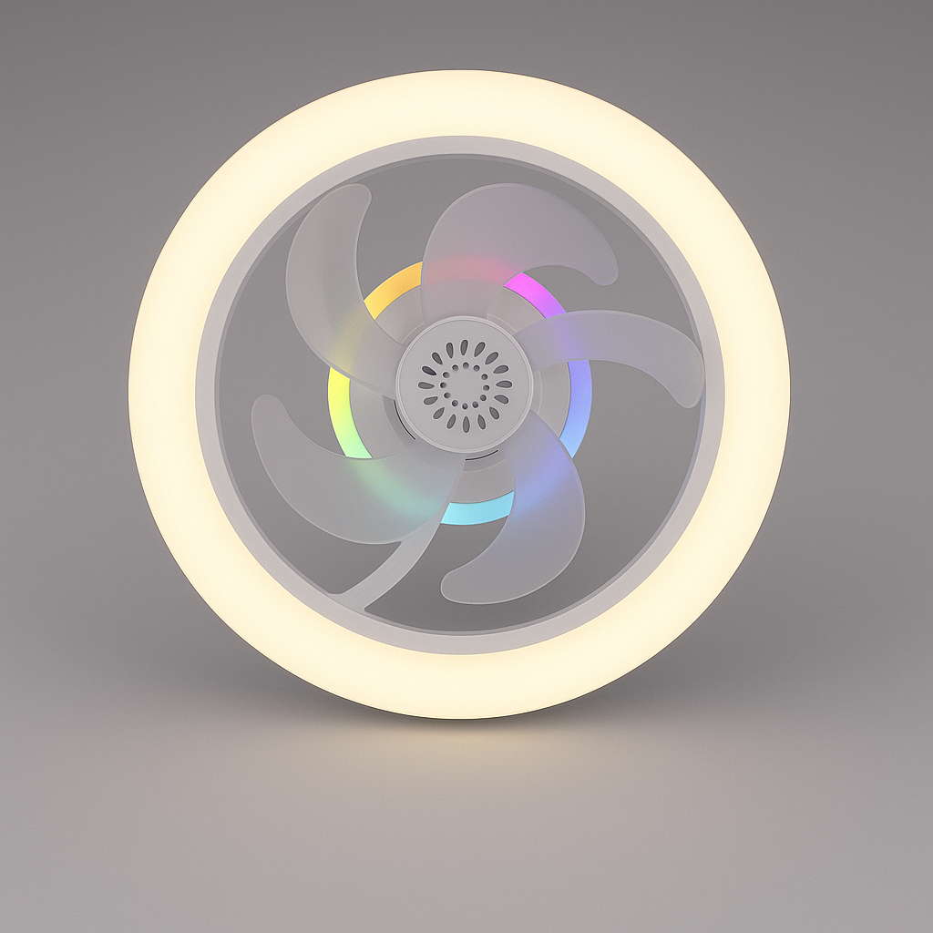 Luster ventilator RGB