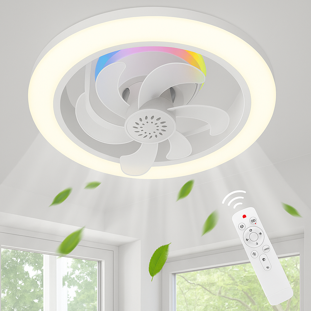 Luster ventilator RGB