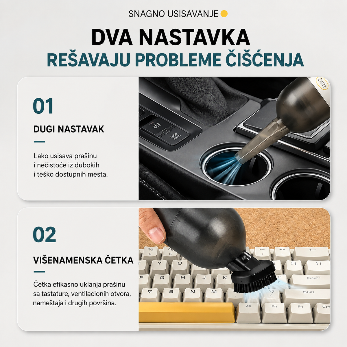 Mini stoni usisivač