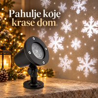 Praznični Projektor Pahulja