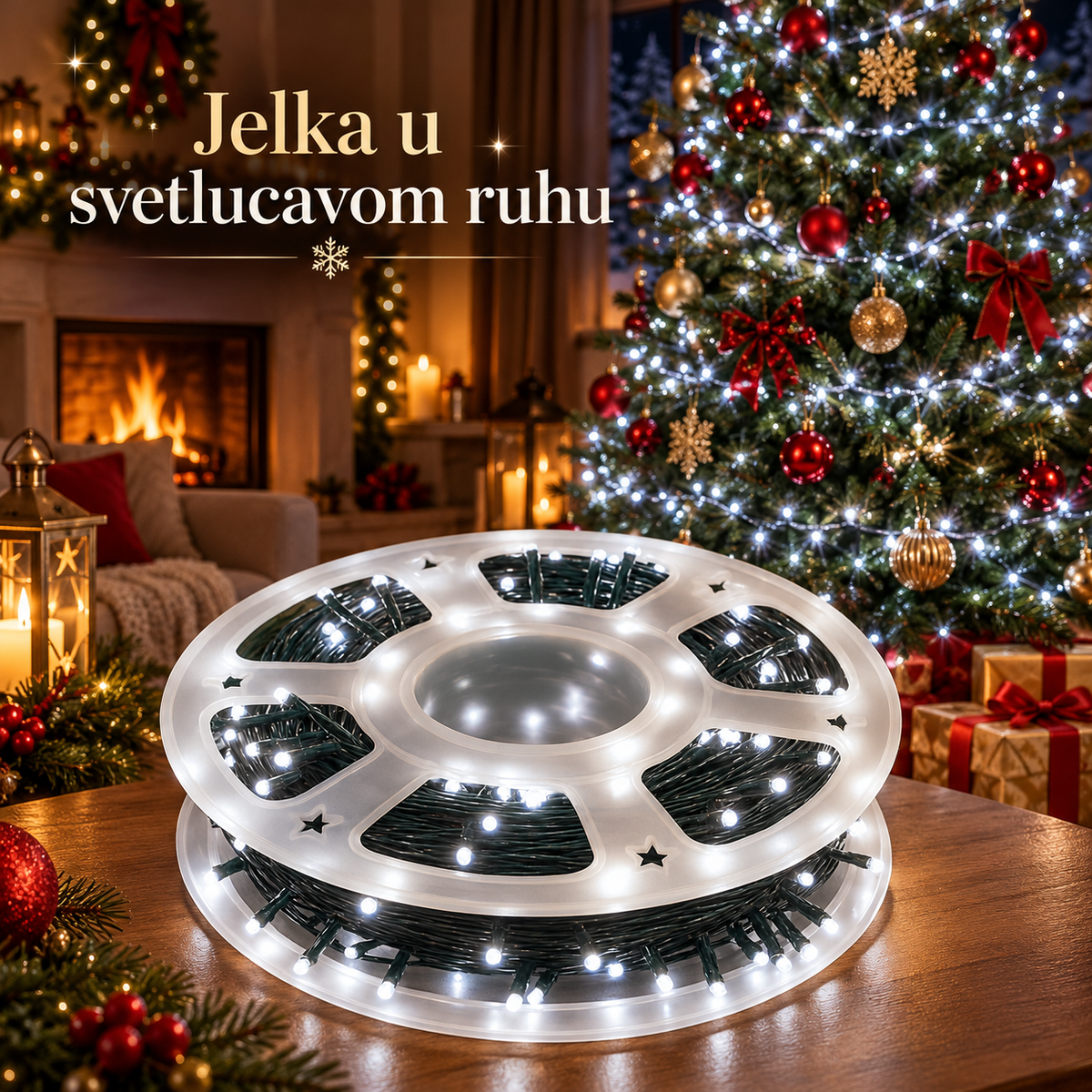 Dekorativne Lampe Za Jelku – praznični ambijent