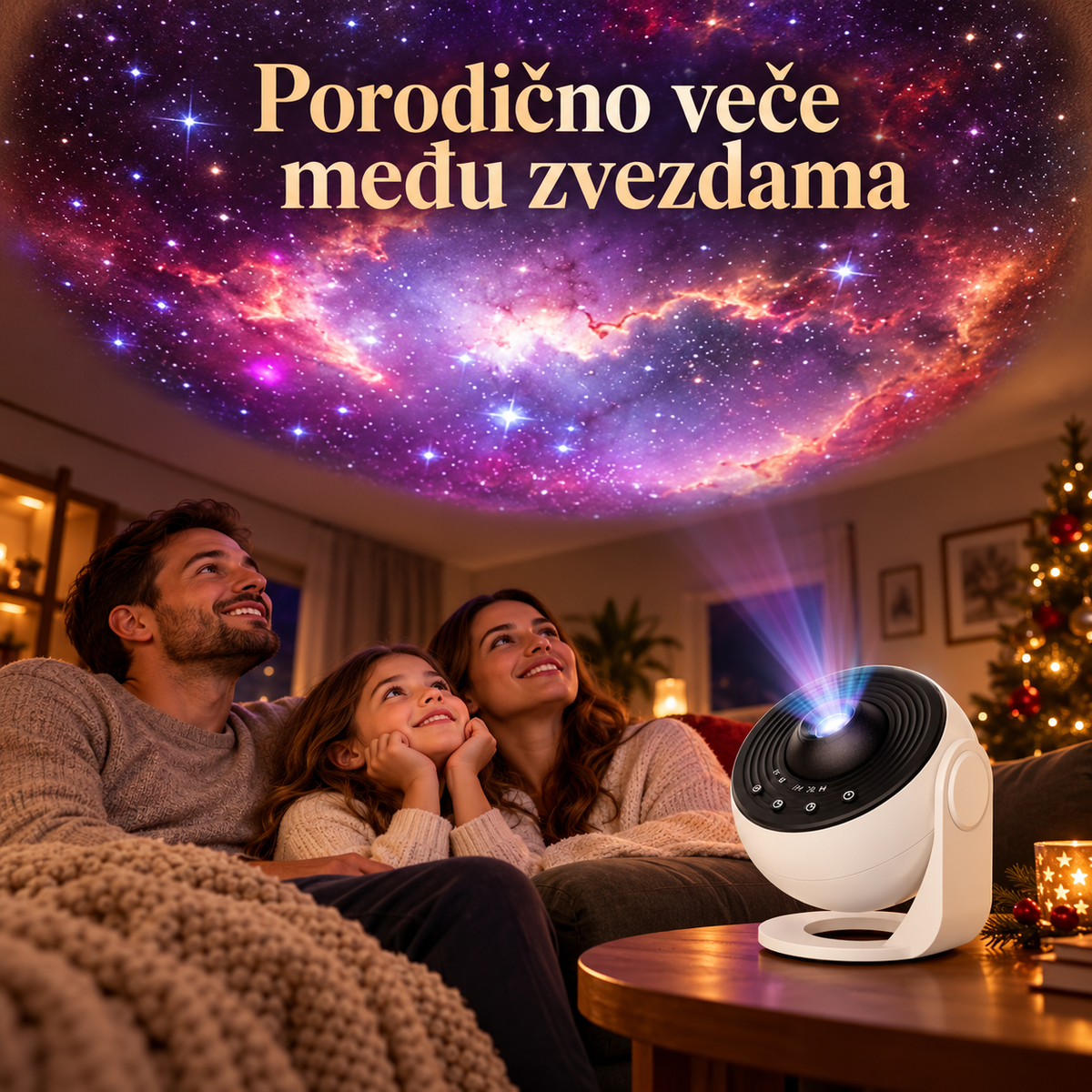 Pretvori Sobu U Galaksiju! – praznični ambijent