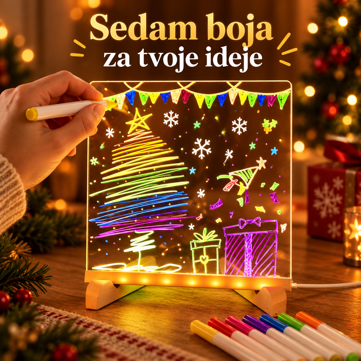 LED Tabla sa 7 Markera – detalji i izgled
