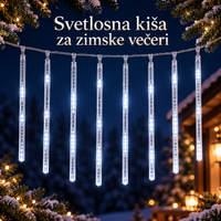 LED Padajuća Kiša Meteora – IP65 Vodootporna Dekoracija