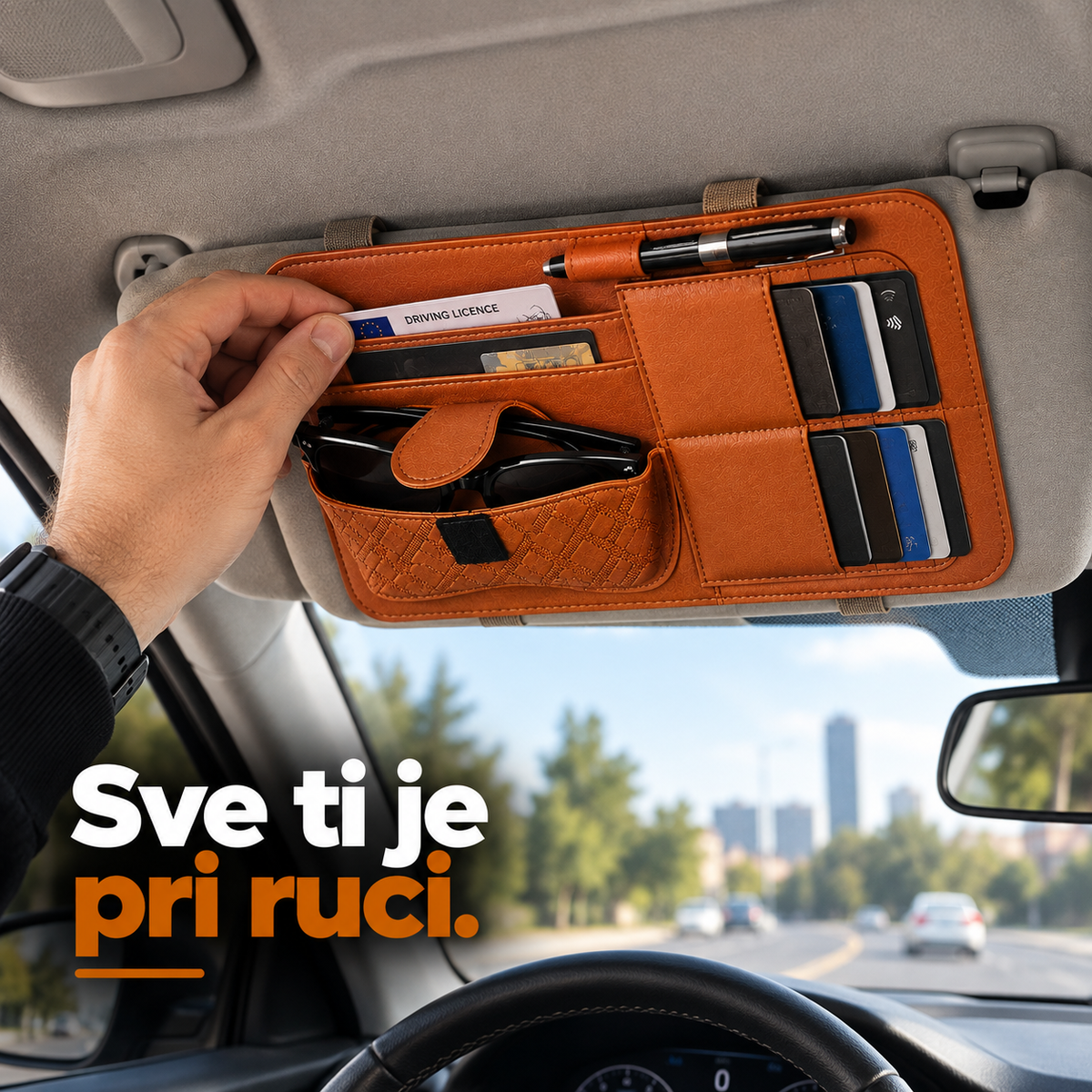 Višenamenski Auto Organizer