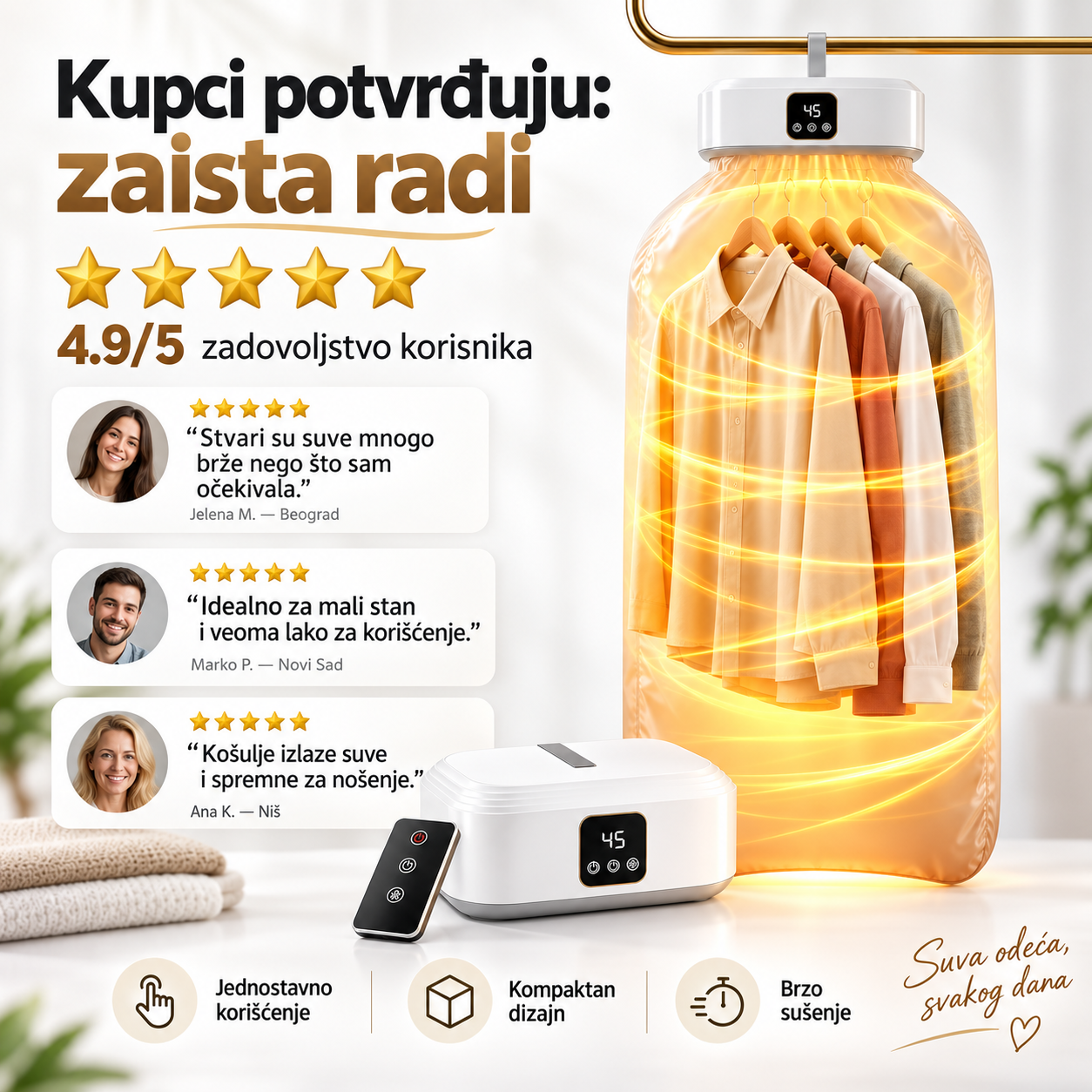 Pametna sušilica za veš