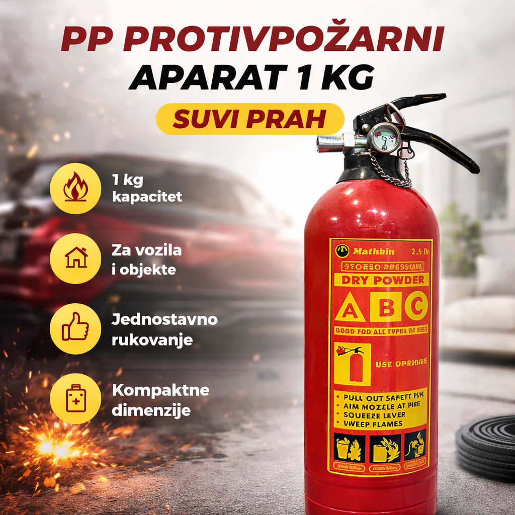 PP Protivpožarni Aparat - 1 kg