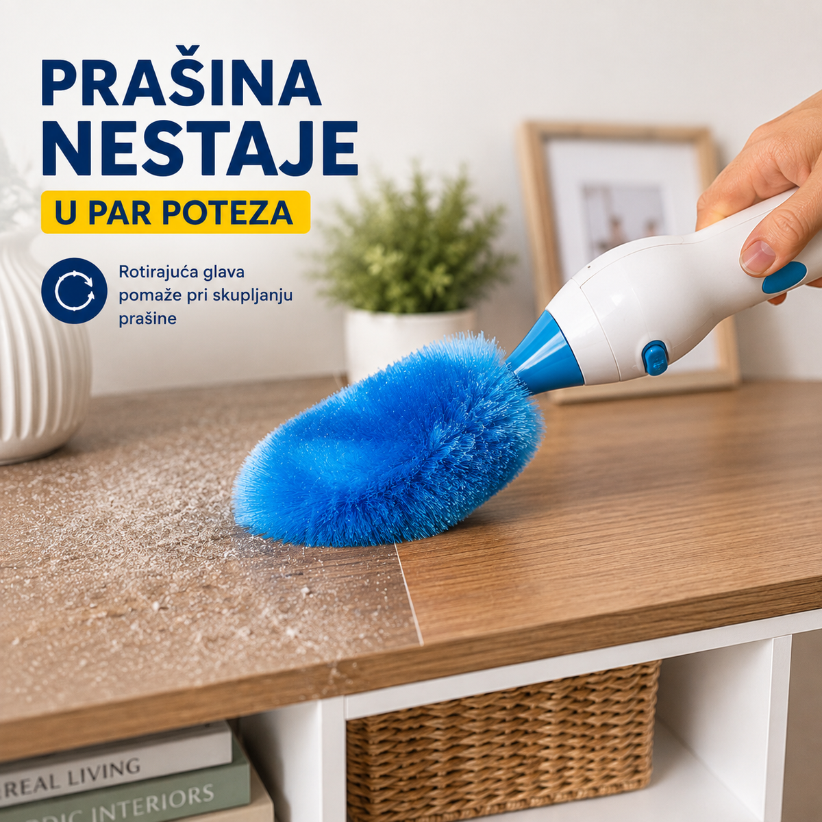Rotirajući čistač prašine